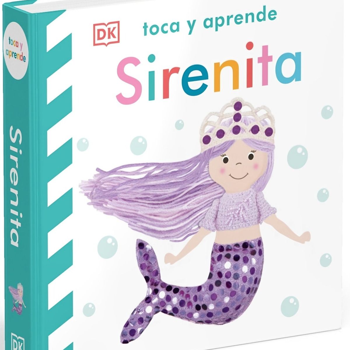 TOP10BOOKS - LIBRO Toca Y Aprende - Sirenita - Toca Y Aprende - Sirenita