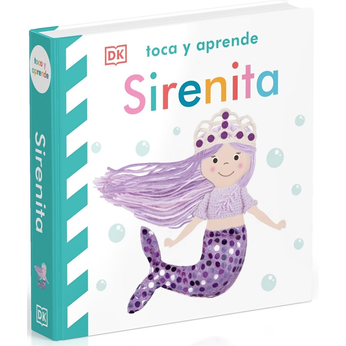 TOP10BOOKS - LIBRO Toca Y Aprende - Sirenita - Toca Y Aprende - Sirenita