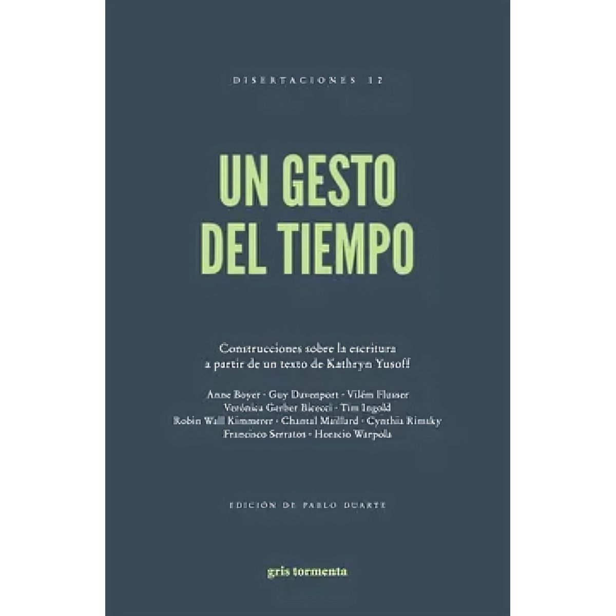 TOP10BOOKS - LIBRO Un Gesto Del Tiempo - Un Gesto Del Tiempo