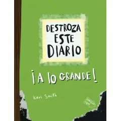 TOP10BOOKS - LIBRO Destroza Este Diario. A Lo Grande - Verde Flúor