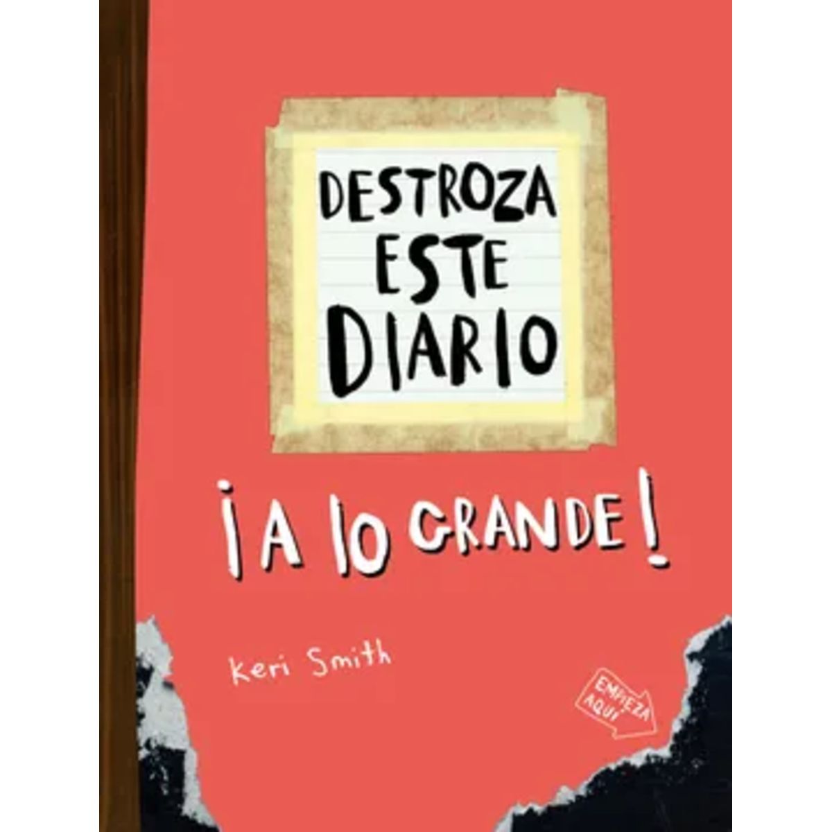 TOP10BOOKS - LIBRO Destroza Este Diario. A Lo Grande - Naranja Flúor