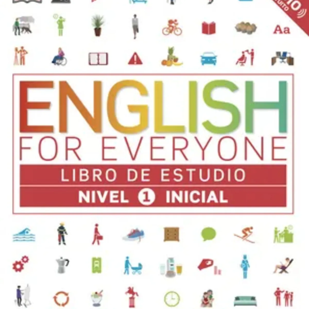 TOP10BOOKS - LIBRO English For Everyone - Libro De Estudio (nivel 1 Inicial)