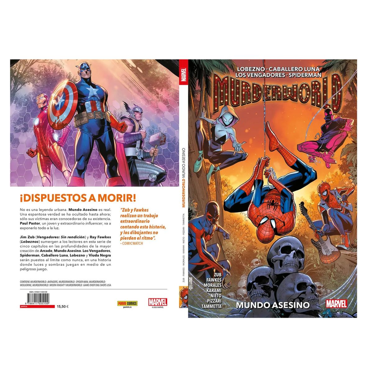 PANINI CHILE - Murderworld - Mundo Asesino