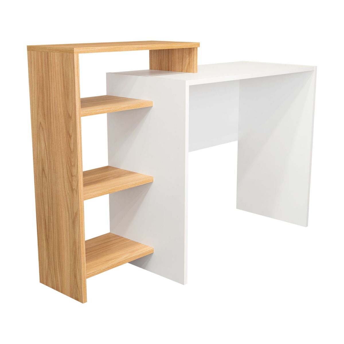 TUHOME - Escritorio Biblioteca Stella 894x1257x423 Cm Duna Y Blanco