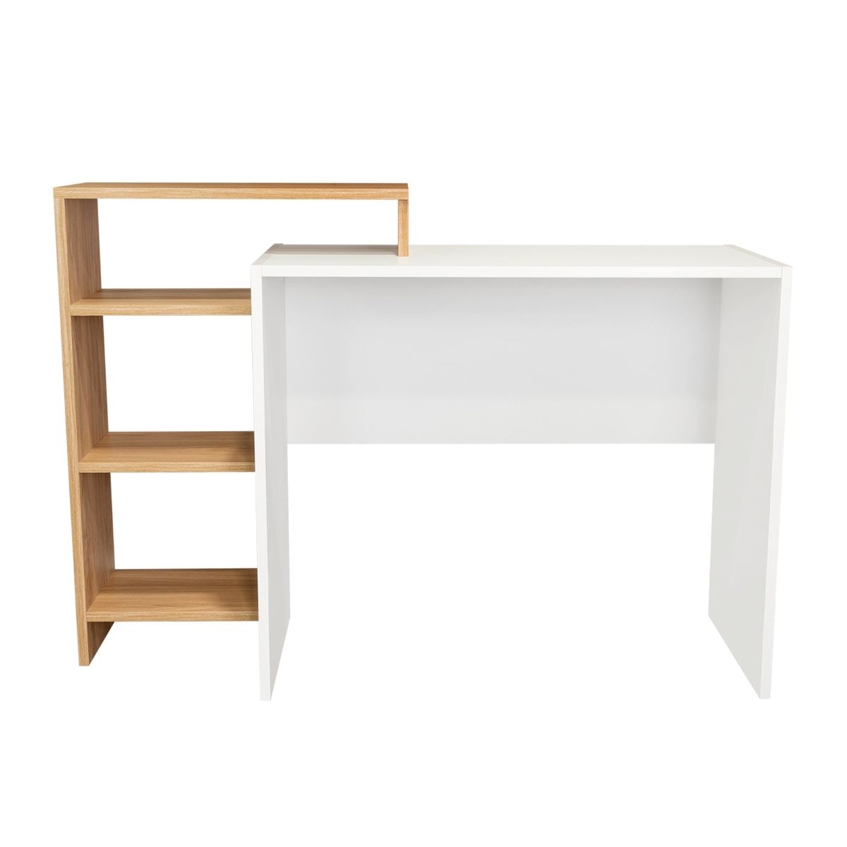 TUHOME - Escritorio Biblioteca Stella 894x1257x423 Cm Duna Y Blanco