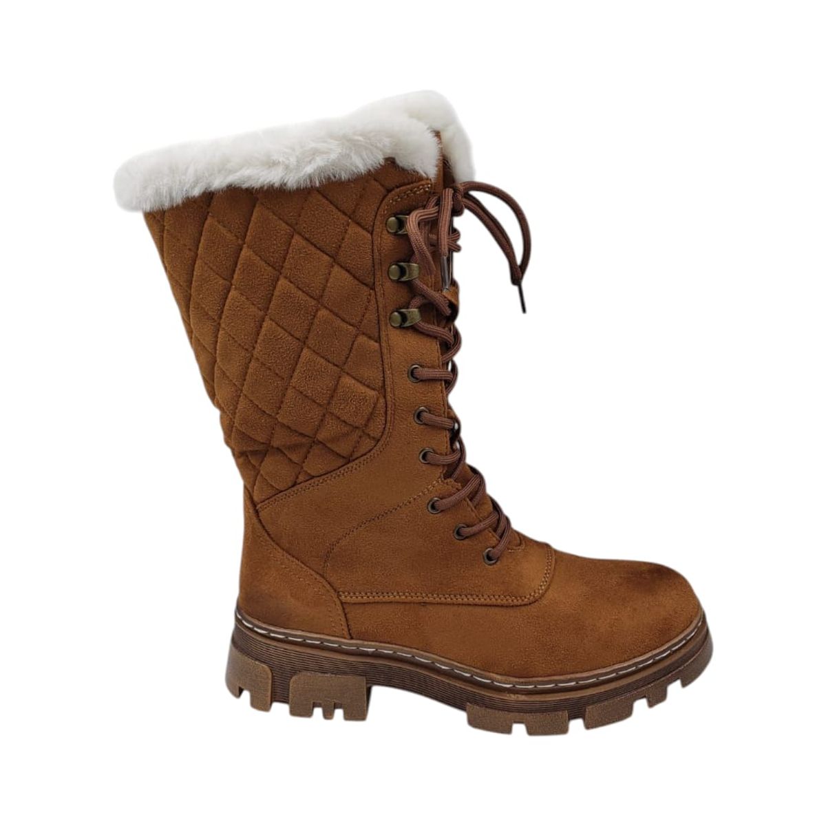 HERIEL - Bota Camel Chiporro Mujer