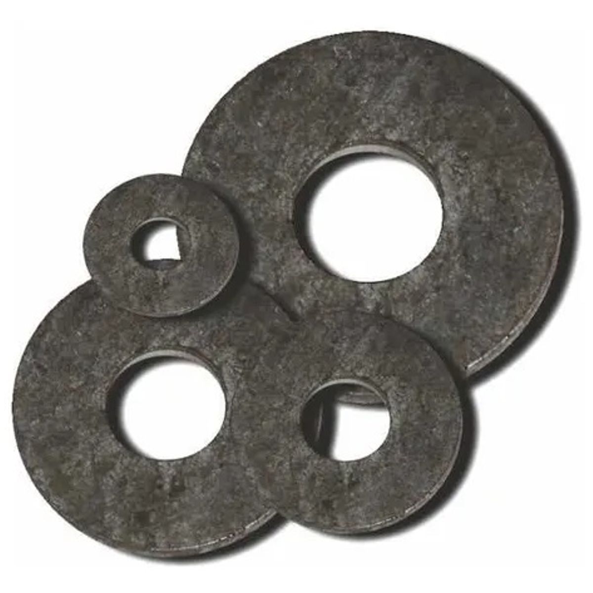 METALFER - Golillas Planas Corriente Negras 3/8. 1 Kg.