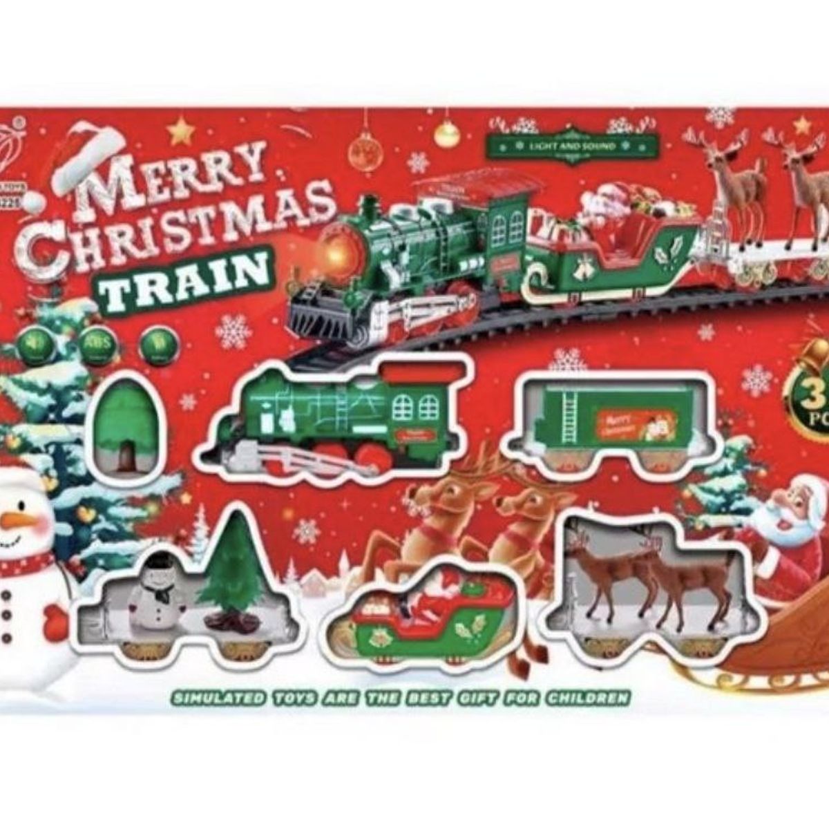 GENERICO - Tren de navidad electrico