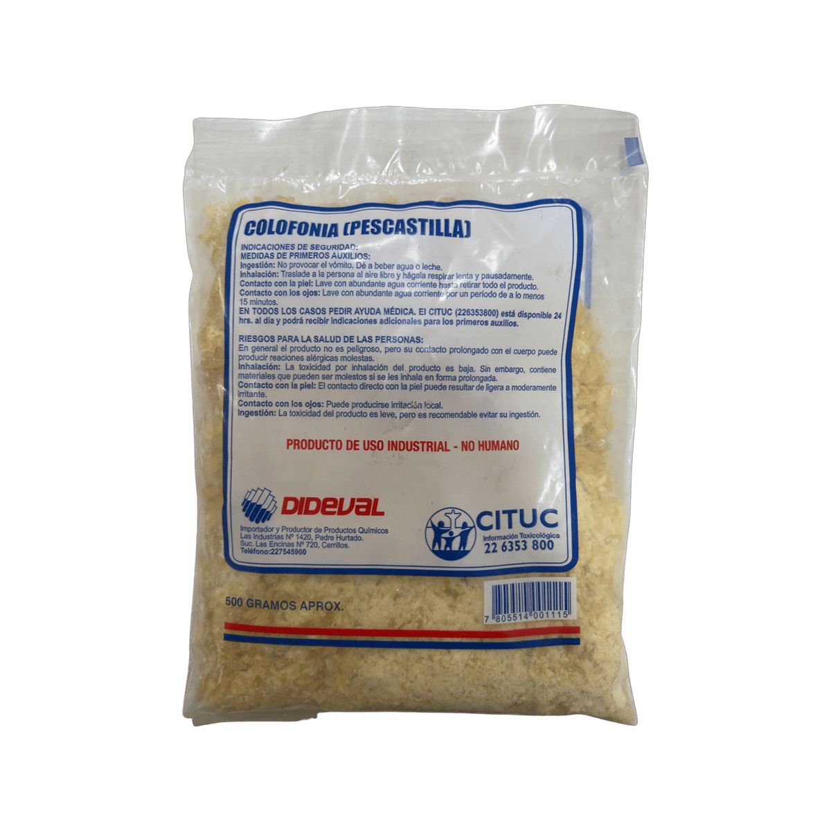 DIDEVAL - 2x Colofonia (Pescastilla) Dideval 500 gr