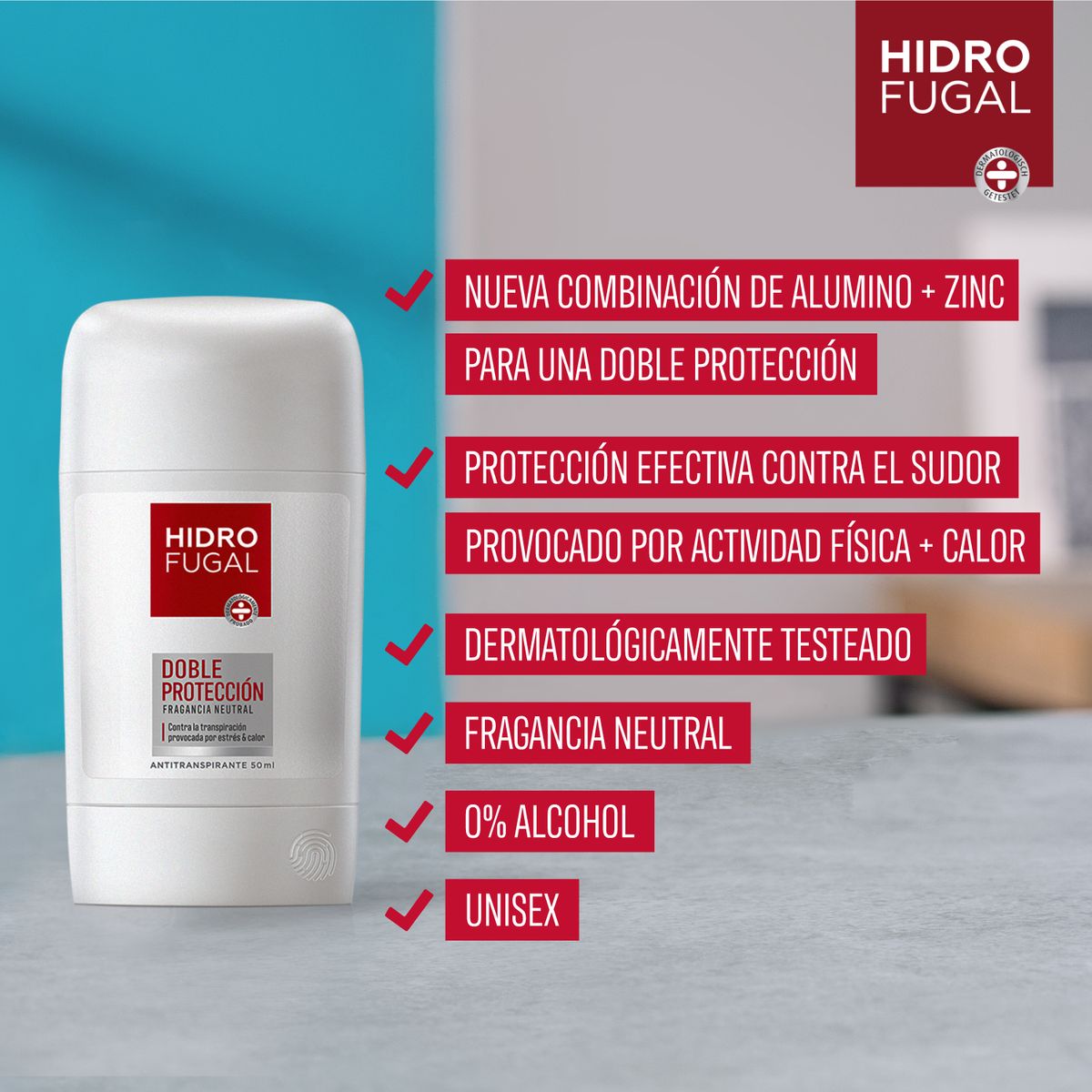 HIDROFUGAL - Hidrofugal Barra Doble Protección 50ML