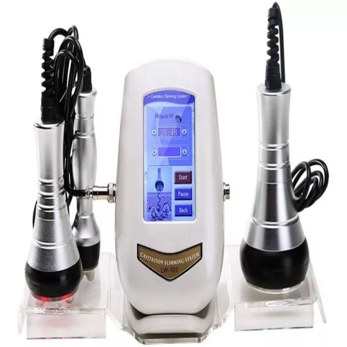 MUNDO MAGIA - Maquina Cavitación 40k Radiofrecuencia 3 En 1 Ultrasonico