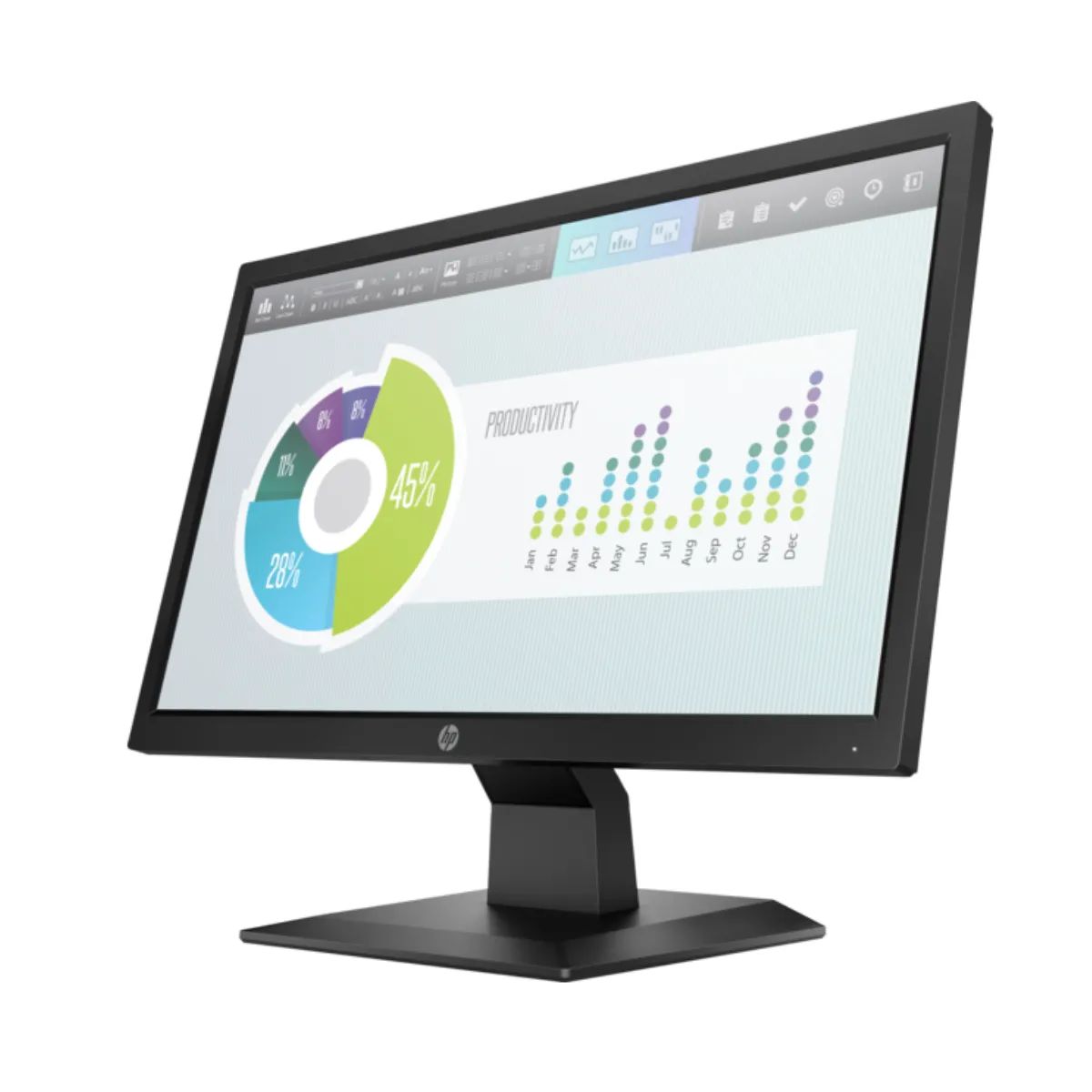 HP - Monitor Hp P204v 20″ HD, 60 Hz, TN LED, HDMI VGA, 5ms