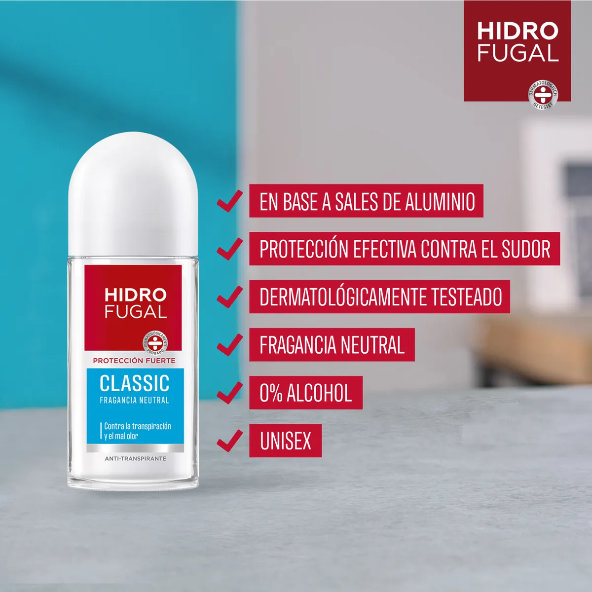 HIDROFUGAL - Hidrofugal Anti-Transp.Roll-On 50ml
