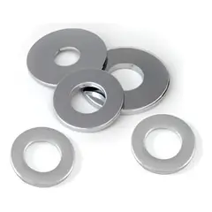 METALFER - Golilla Plana Calibrada De 5/8 Pulgada 100 Unidades