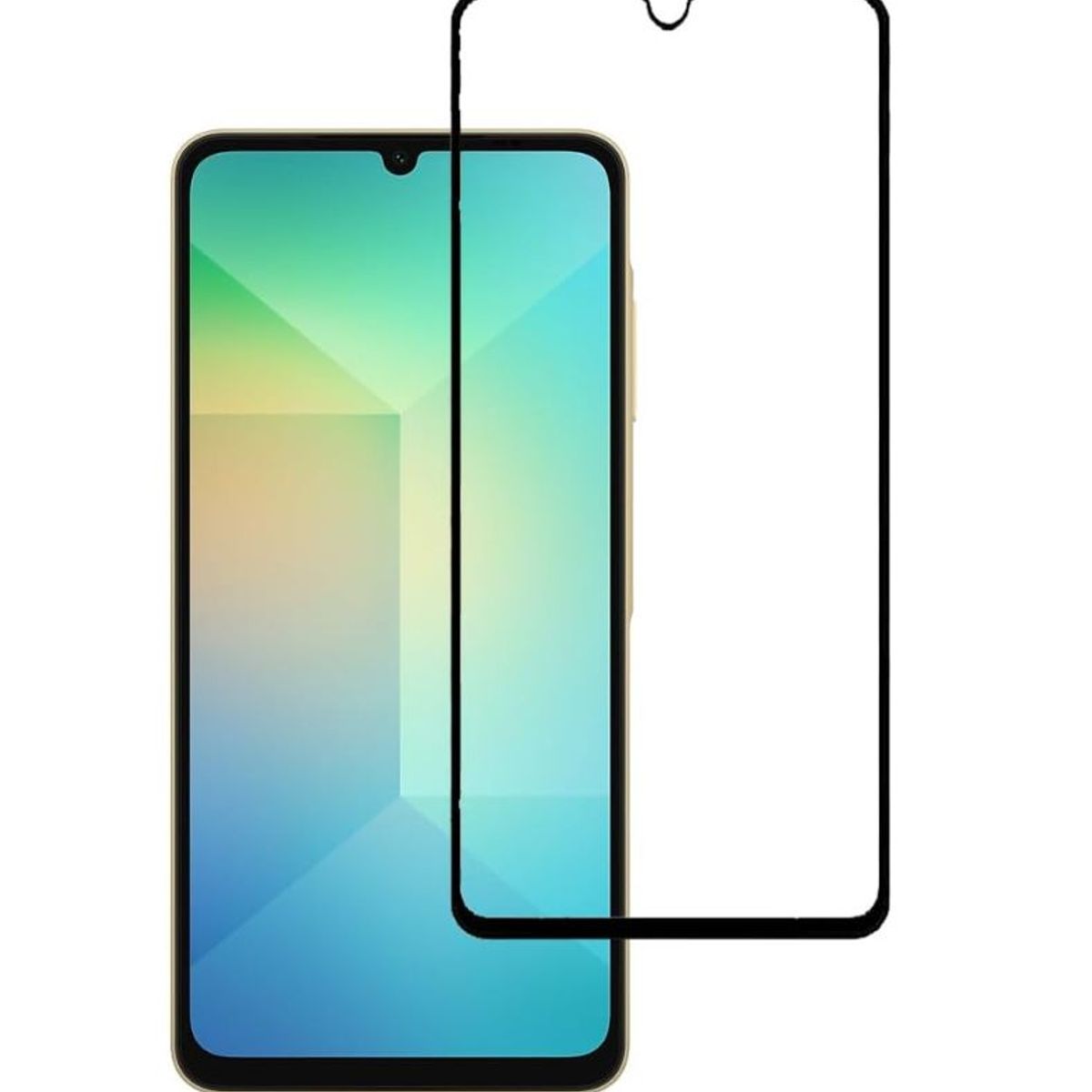 GENERICO - Mica Lámina Vidrio Templado Completa Para Samsung A06 4g 5g