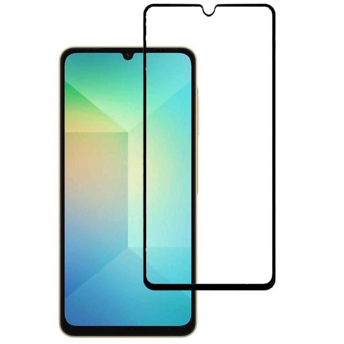 GENERICO - Mica Lámina Vidrio Templado Completa Para Samsung A06 4g 5g