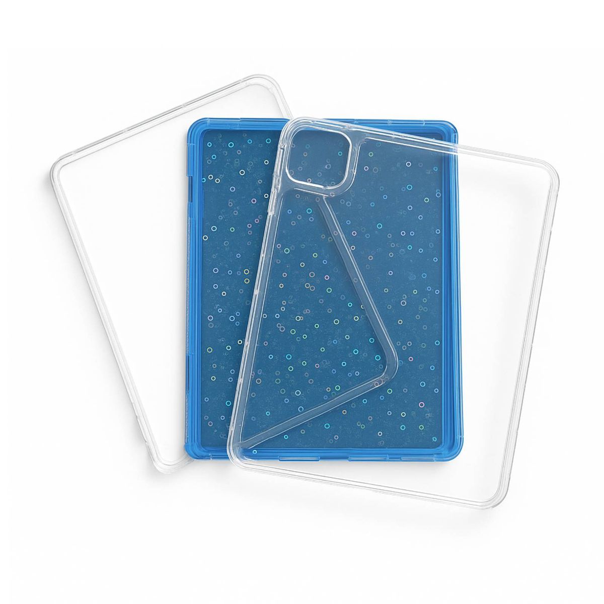 JOIGO - Funda AntiGolpe 360 Brillo Para IPad Air 11 M2/M3 Azul