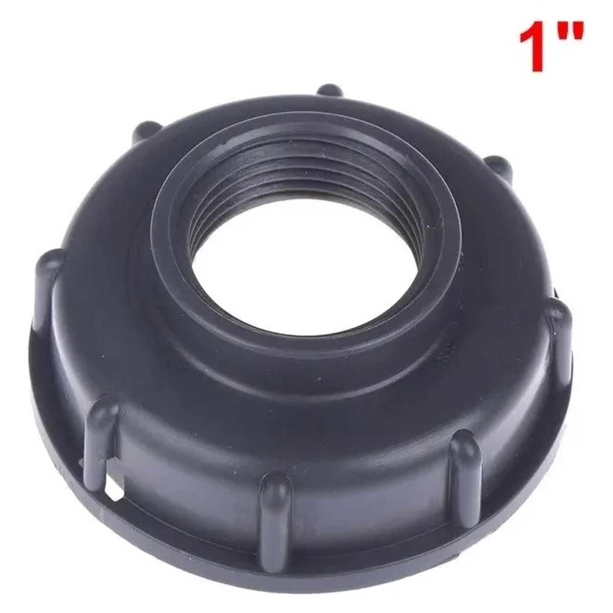 GENERICO - Tapas Ibc S60x6 Salida 1/2, 3/4 Y 1 Pulgada Pack 3 Unid. Nergo