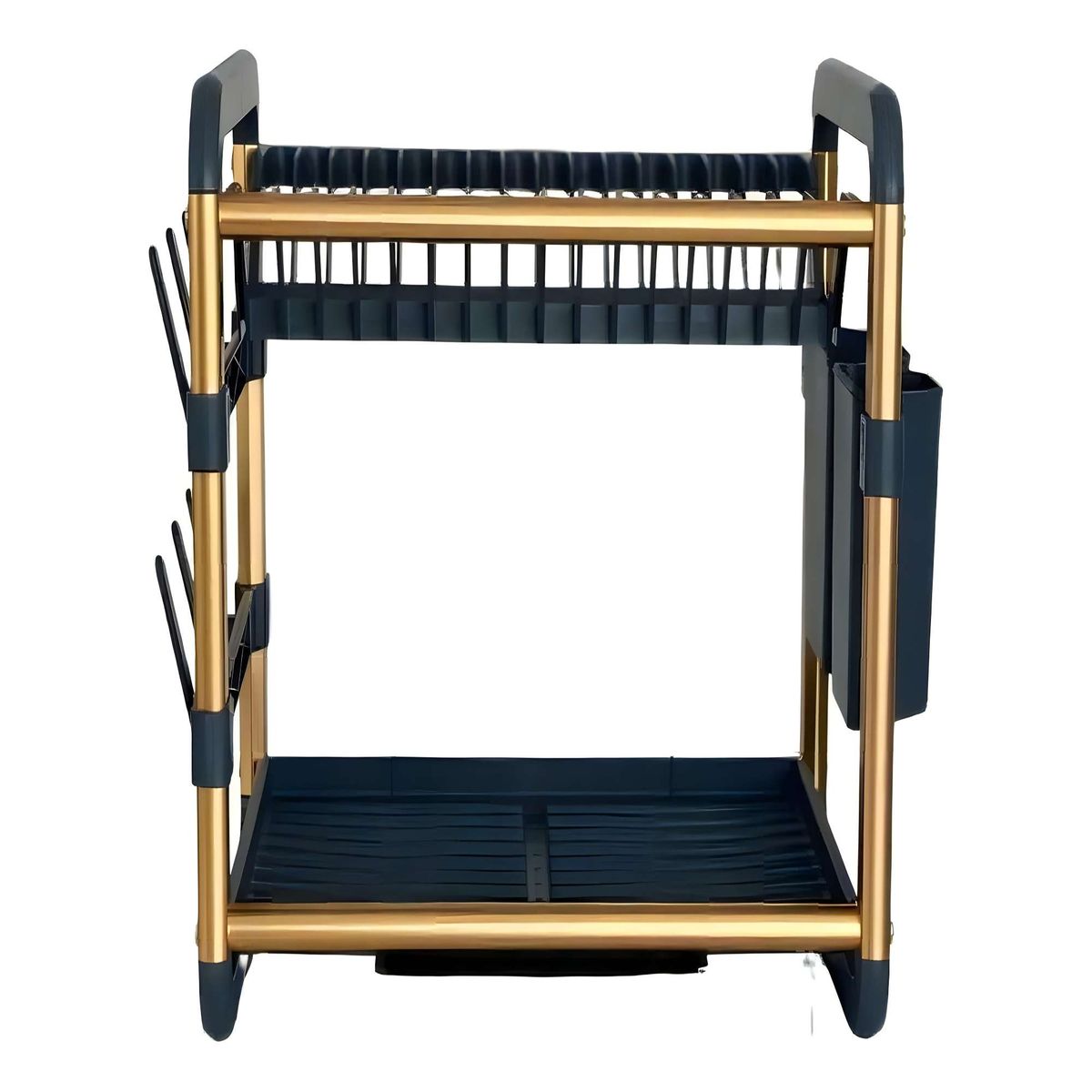 GENERICO - ESCURRIDOR MODERNO DE ALUMINIO DISEÑO BICOLOR