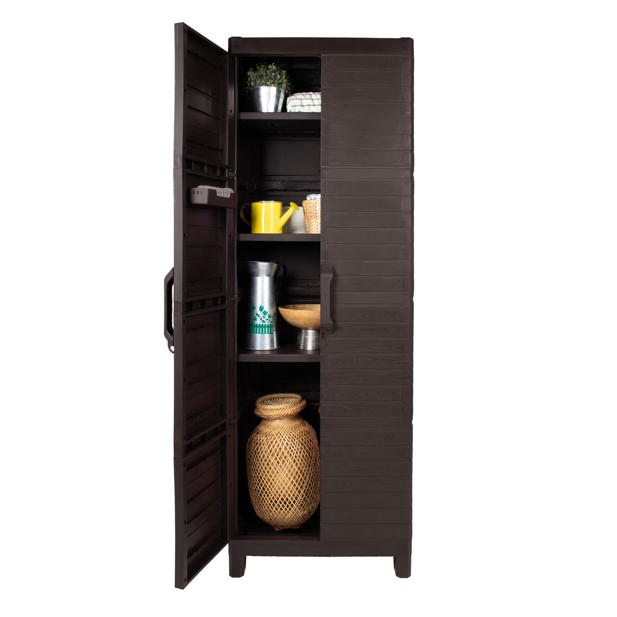 QRUBBER - Armario dos puertas tipo madera Extra Large MQ QRubber