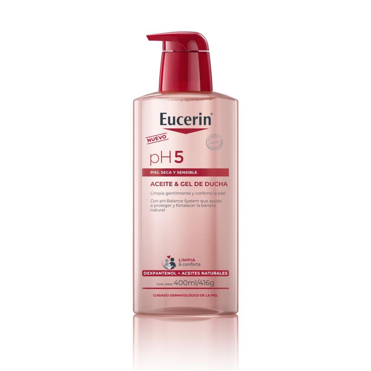 EUCERIN - EUCERIN Aceite & Gel de Ducha Corporal ph5 400ml