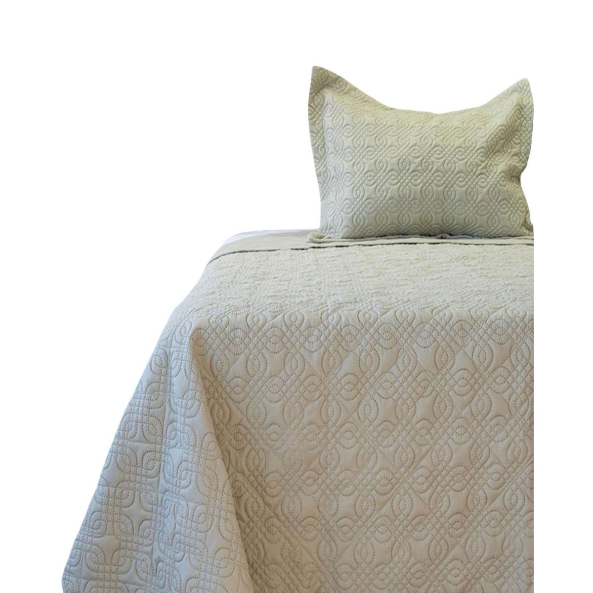 GENERICO - Cubrecama Quilt Primavera - Verano plaza y media 10