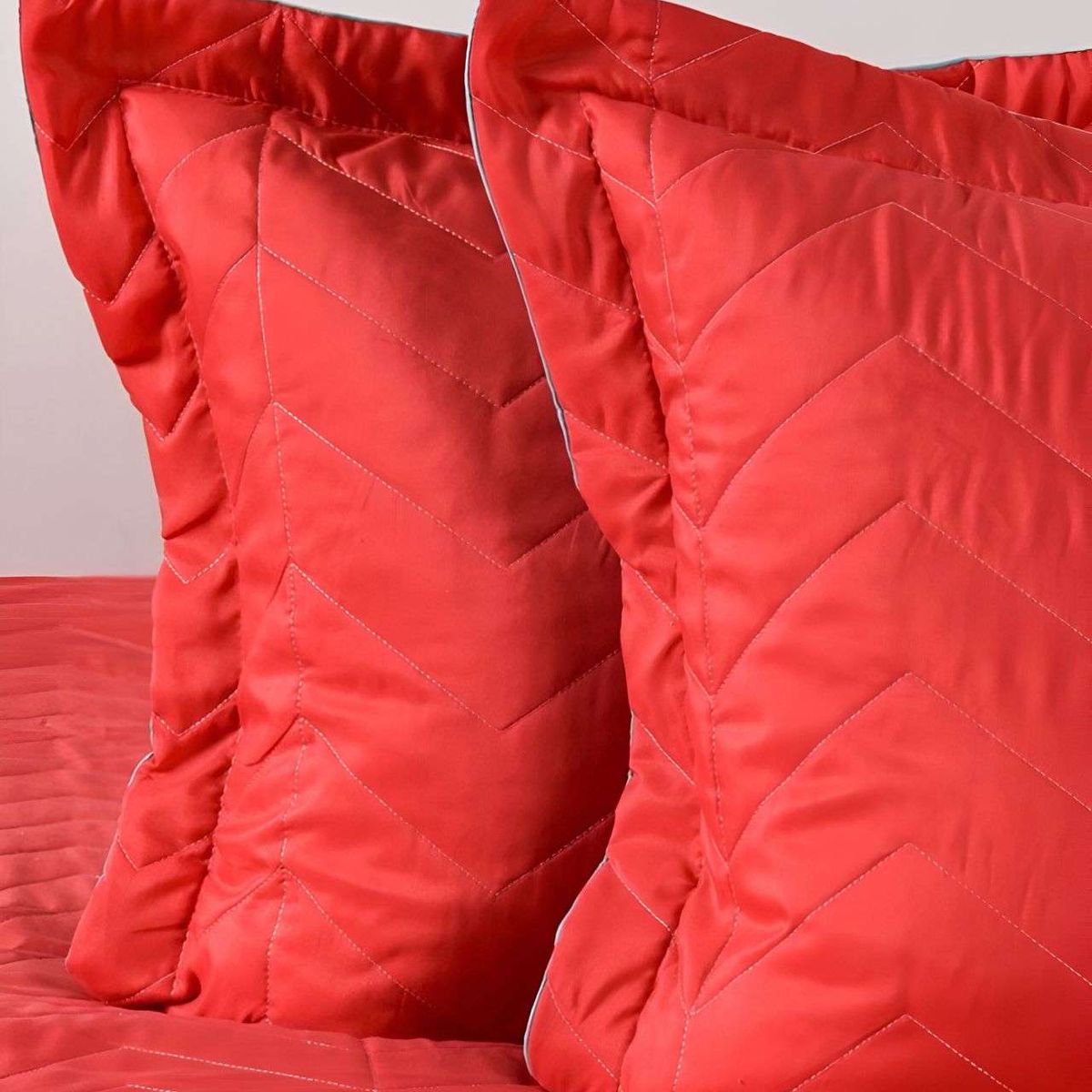 GENERICO - Cubrecama Quilt Bicolor 2 Plazas American Family