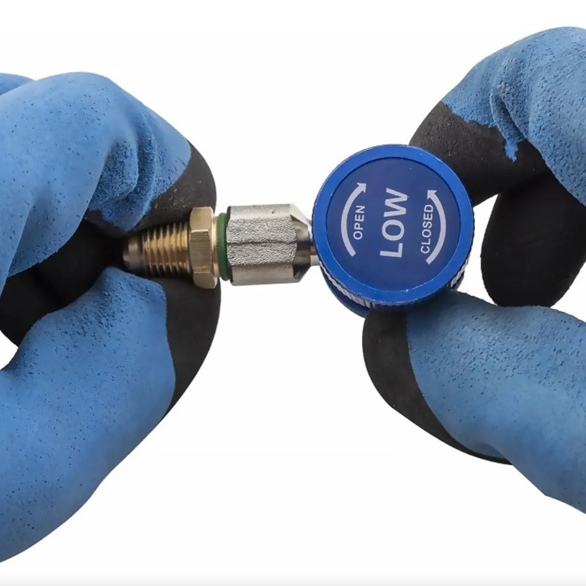 GENERICO - Kit Set De Acoples Alta Y Baja Presión R134
