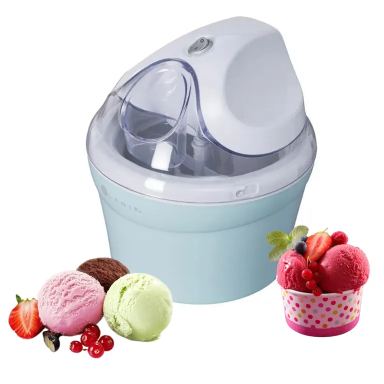 BLANIK Maquina Helados Ice Cream Maker BICM055M Menta 14lt 12w + Recetas
