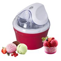 Maquina Helados Ice Cream Maker BICM055R Rojo 14lt 12w + Recetas