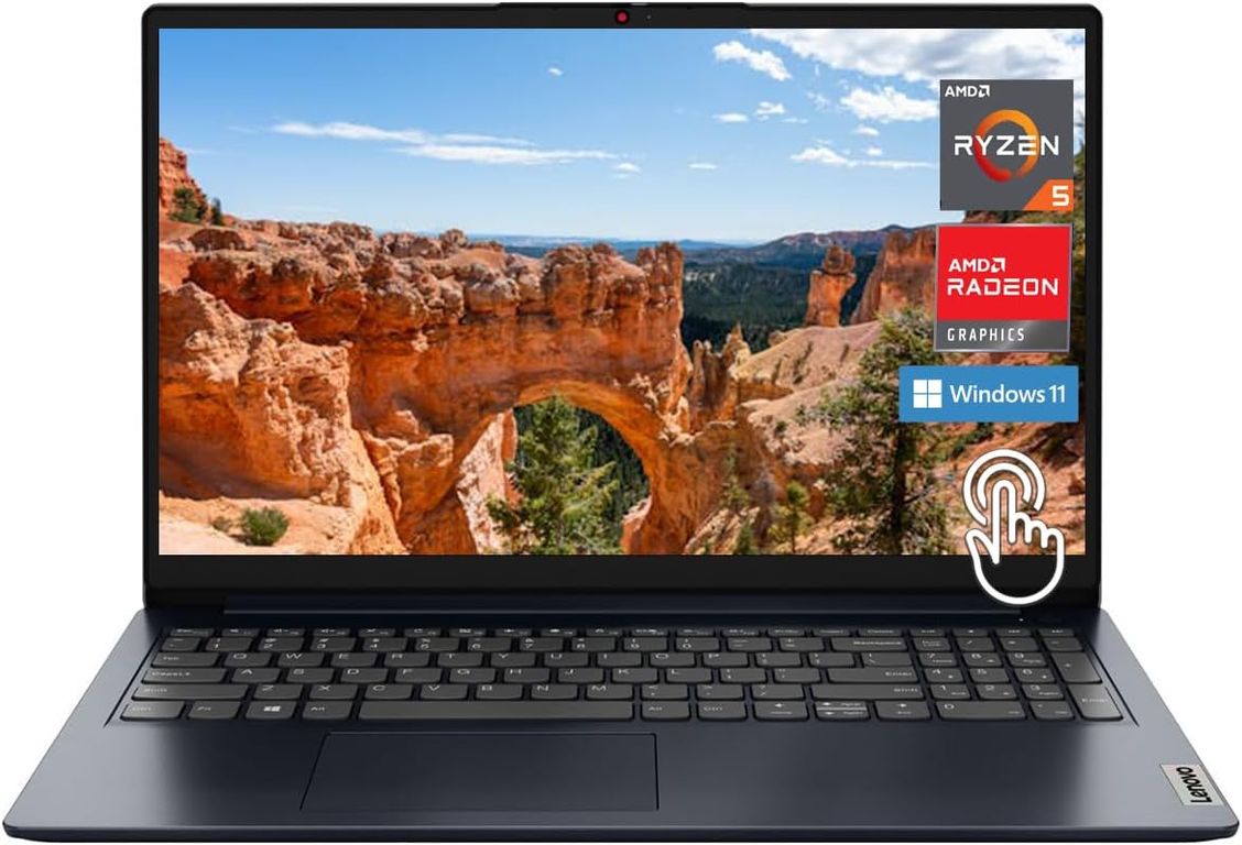 Notebook IdeaPad AMD Ryzen 5 7520U Windows 11 8GB RAM 256GB SSD 15.6 FHD