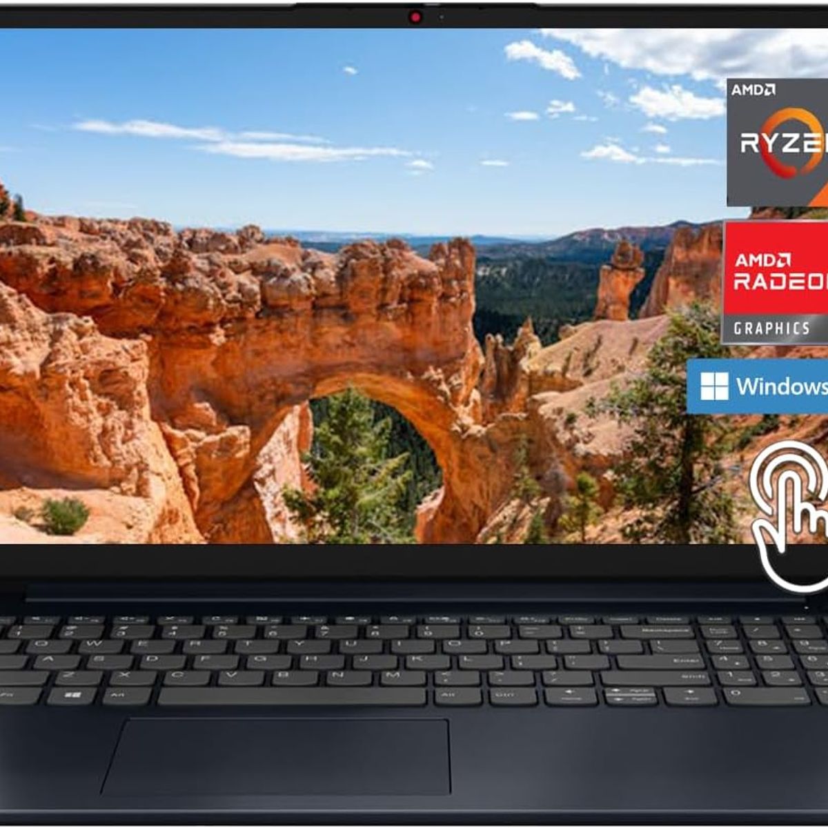LENOVO - Notebook Lenovo IdeaPad AMD Ryzen 5 7520U Windows 11 8GB RAM 256GB SSD 15.6 FHD