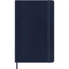 MOLESKINE - Agenda 2026 - Diaria - Tapa blanda - Large - Azul zafiro