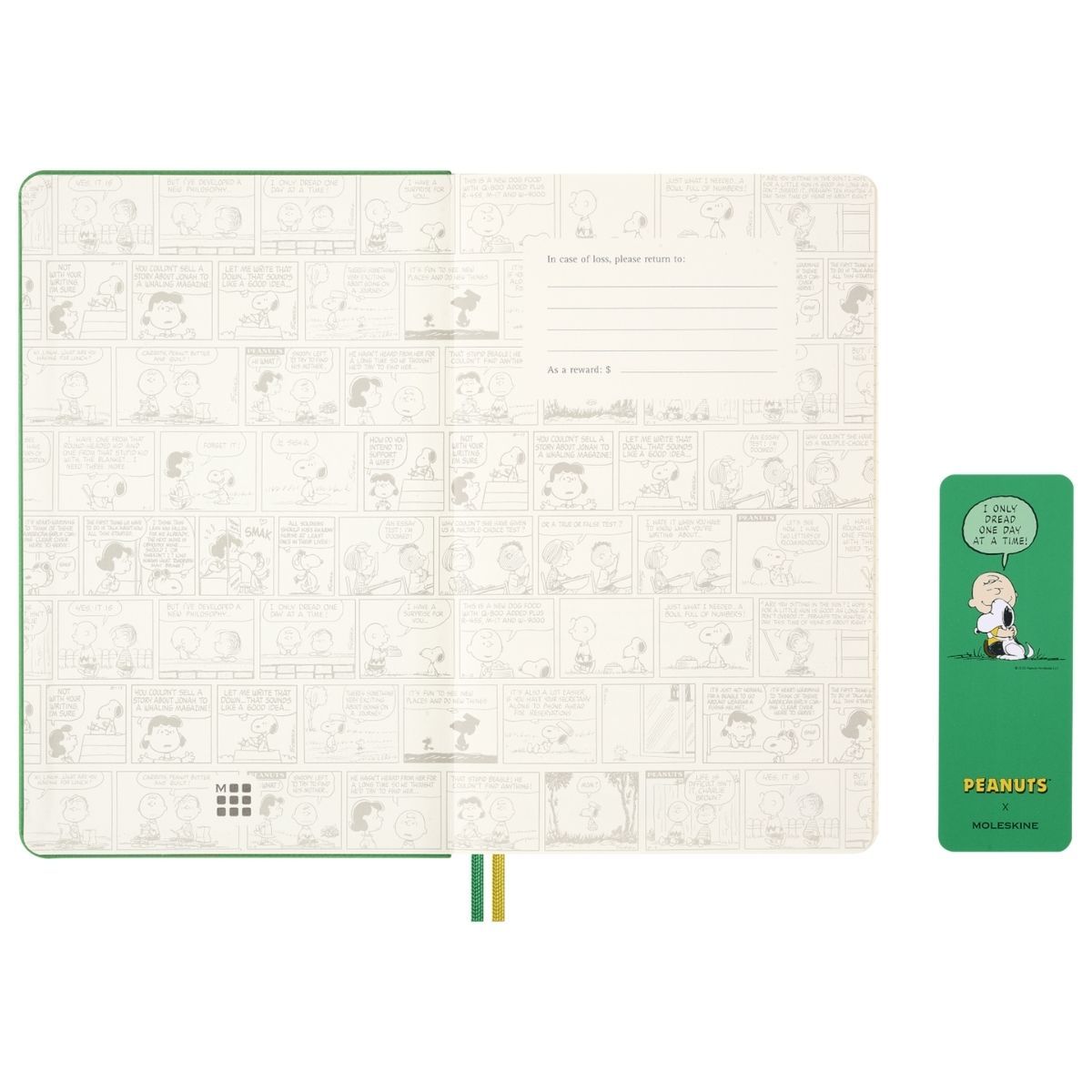 MOLESKINE - Agenda Moleskine 2026 - Peanuts - Diaria - Tapa dura - Large