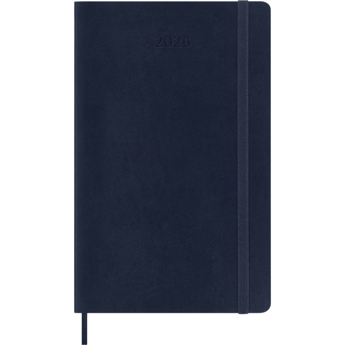 MOLESKINE - Agenda Moleskine 2026 - Diaria - T. blanda - Pocket - Azul