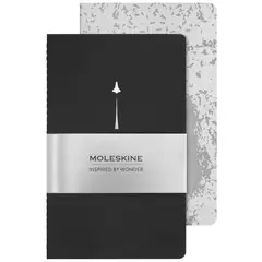 MOLESKINE - Limited Cahier. Set de 2 - Nasa - Tapa Blanda - Large - Lisa