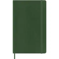 MOLESKINE - Agenda 2026 - Diaria - Tapa blanda - Large - Verde mirto