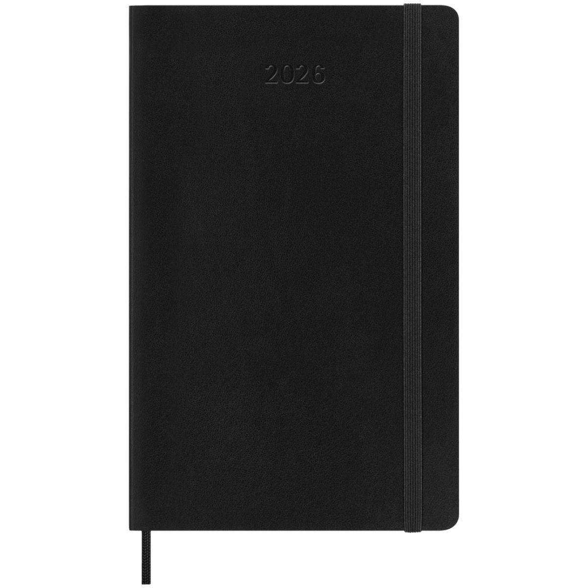 MOLESKINE - Agenda Moleskine 2026 - Semanal - T. blanda - Large - Negro
