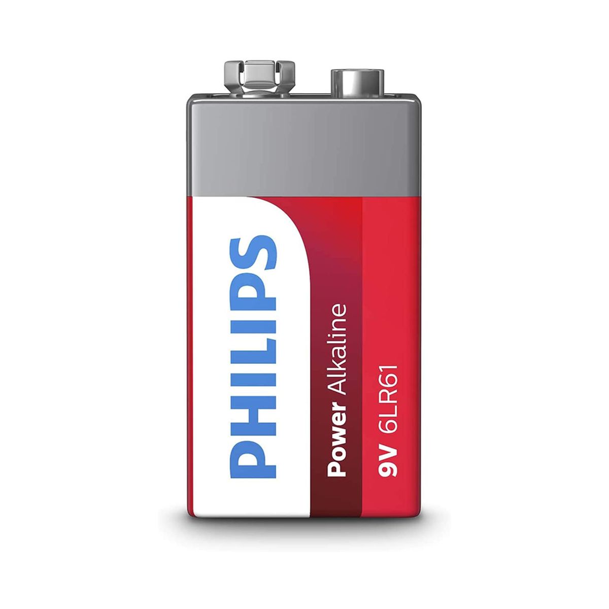 PHILIPS - Batería Philips Power Alcalina 6LR61  9V