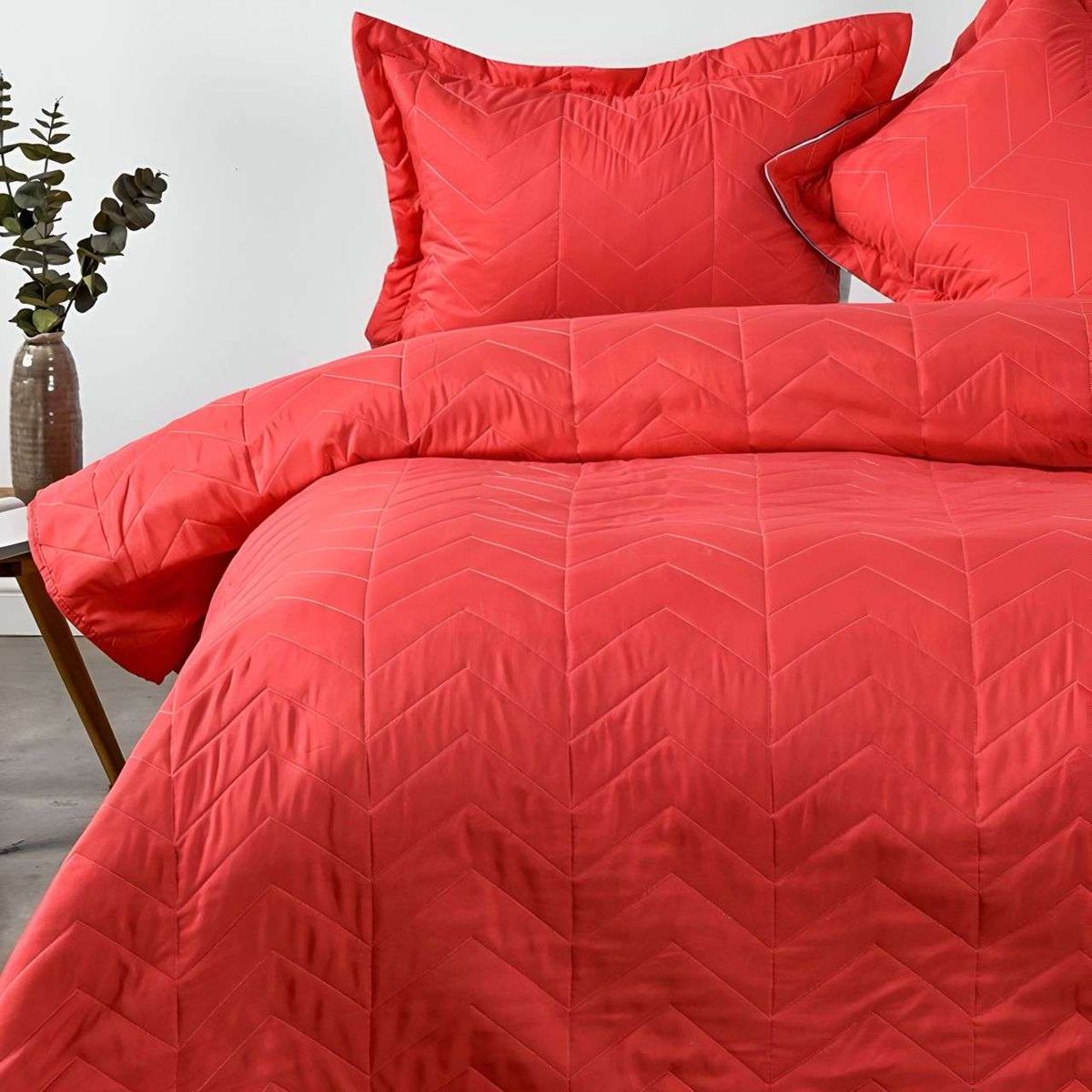 AMERICAN FAMILY - Cubrecama Quilt Bicolor 2 Plazas American Family