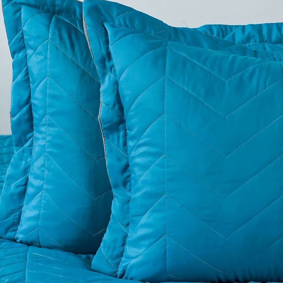 AMERICAN FAMILY - Cubrecama Quilt Bicolor 2 Plazas American Family