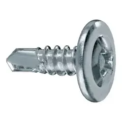 METALFER - Tornillo Cabeza De Lenteja 8x1 /2 Pb 100un