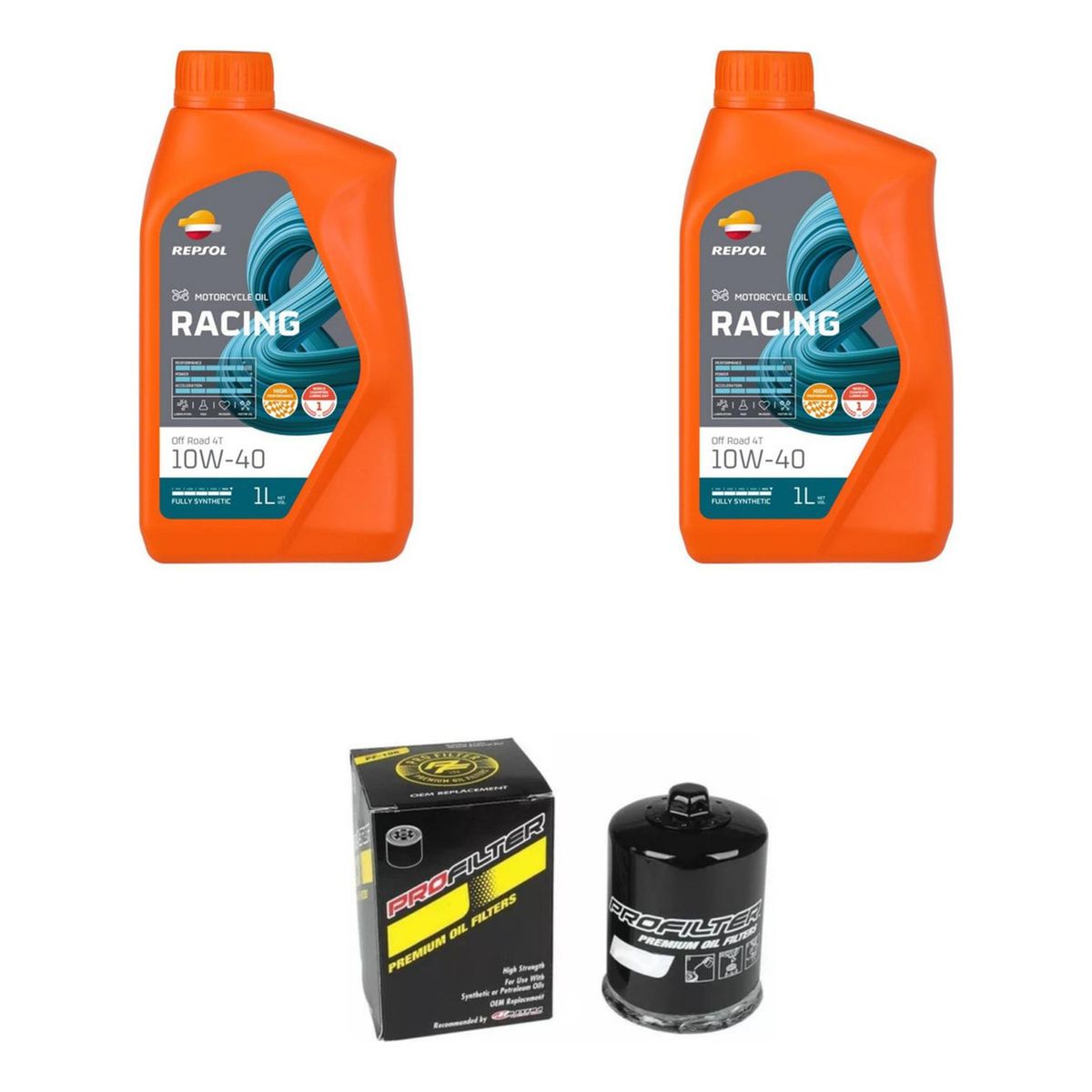 GENERICO - Kit Mantencion Hyosung Gd 250n - Gd 250r 2lrepsol+filtro
