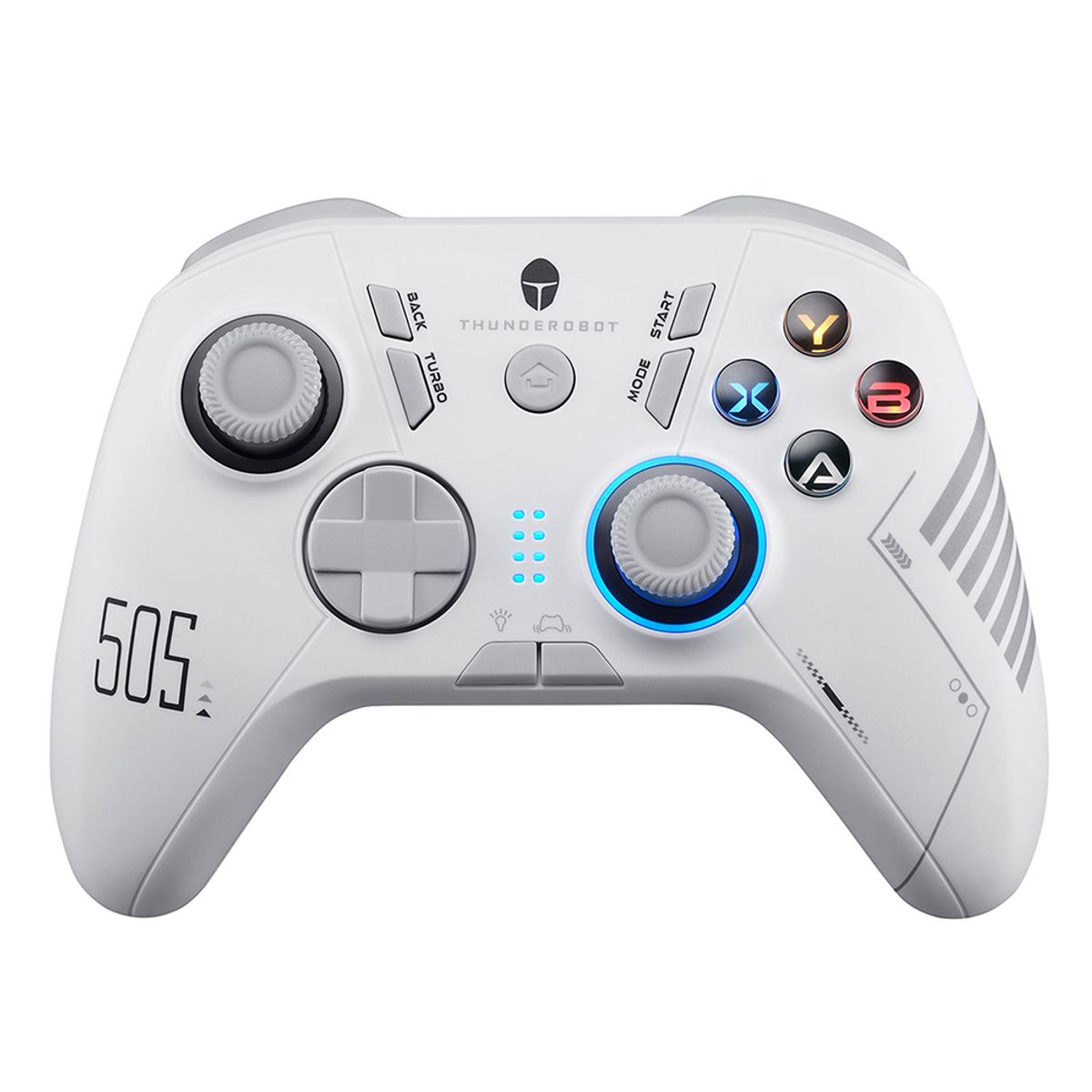 THUNDEROBOT - Joystick Inalambrico Thunderobot G50S compatible con Windows Switch IOS Android - Blanco
