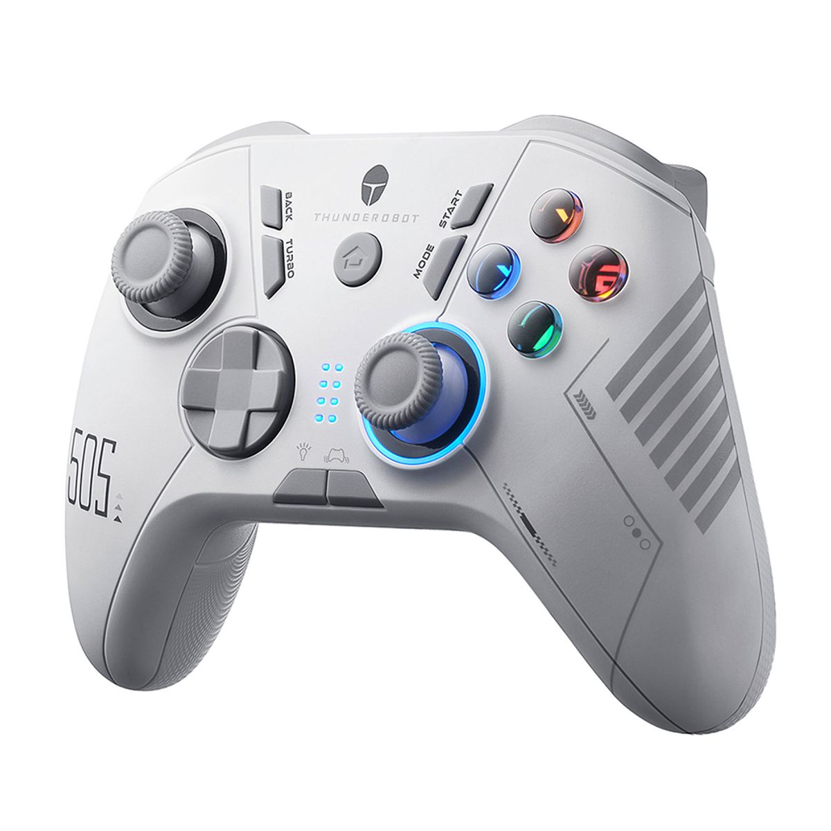 THUNDEROBOT - Joystick Inalambrico Thunderobot G50S compatible con Windows Switch IOS Android - Blanco