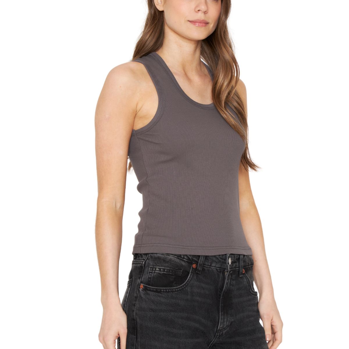 JACINTA TIENDA - Polera Mae Cuello Redondo morada Jacinta Tienda