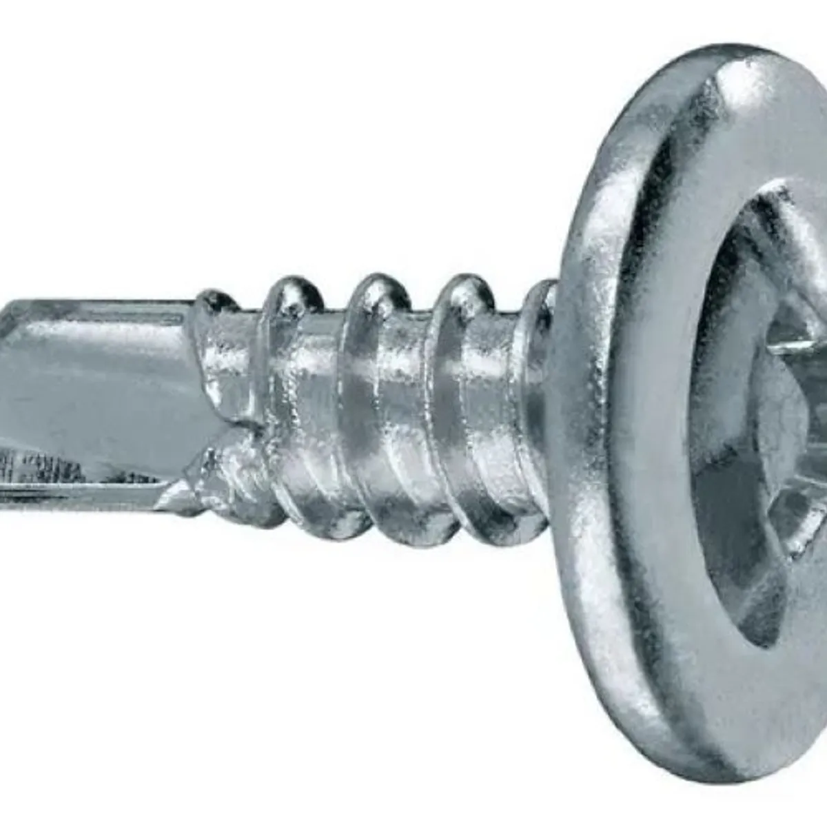METALFER - Tornillo Cabeza De Lenteja 8x1  1/2 Pb 1000un