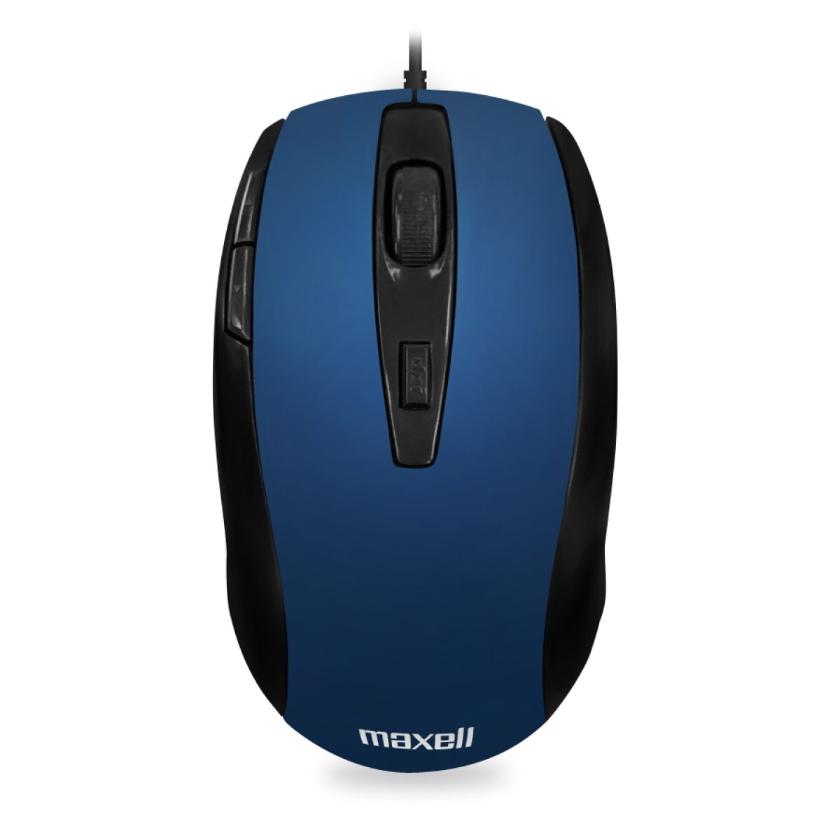 MAXELL - Mouse Óptico 5 Botones Con Cable USB MOWR-105 Maxell Azul