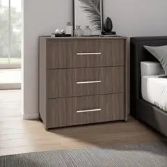 TUHOME - Comoda 3 Cajones Bigaf 82.1x80x52.3