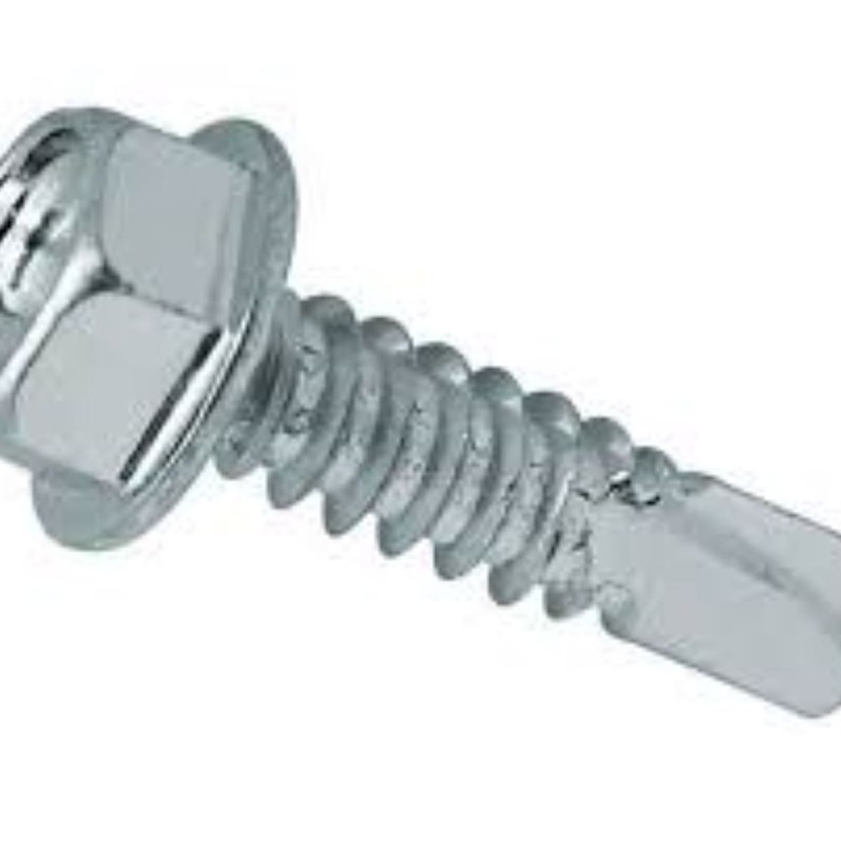 METALFER - Tornillo Cabeza Hexagonal  Punta Broca 8x 1 /2 100un